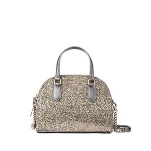 Kate Spade New York
LAUREL WAY GLITTER MINI REILEY SATCHEL